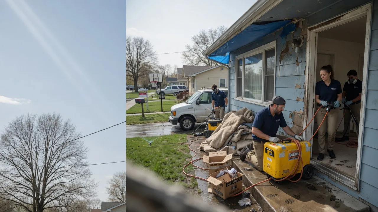 Basement Flood Cleanup in Collinston, UT near me
